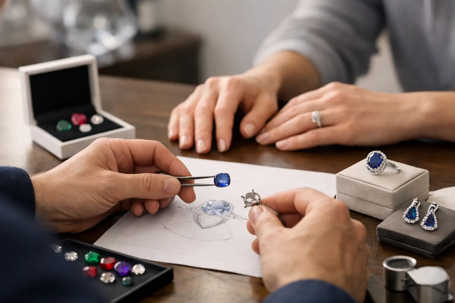Gemstone Jewellery Commissioning, Made Personal